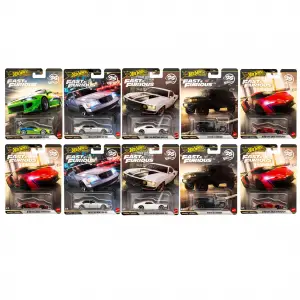 Hot Wheels Premium Fast & Furious 25. Years 10 Araçlık Kutu - HNW46-979N
