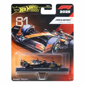 Hot Wheels Premium Formula 1 2025 - McLaren Formula 1 Team #81 Oscar Piastri - JKD81 HRV11