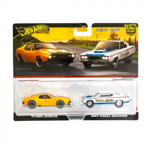 Hot Wheels Premium İkili Paket - 71 AMC Javelin AMC Rebel Machine - JBL06