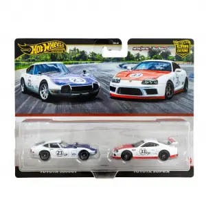 Hot Wheels Premium İkili Paket Toyota 2000GT ve Toyota Supra - HBL96 - JBL03