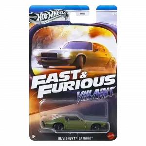 Hot Wheels Silver Series Fast & Furious Villains - 1973 Chevy Camaro