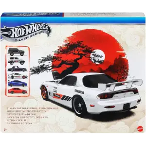Hot Wheels Silver Series 6lı Japon Araba Seti JBL23