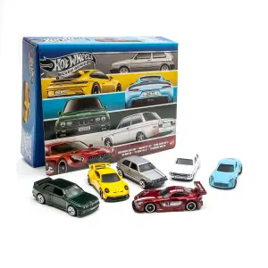 Hot Wheels Silver Series Euro Style 6lı Araba Seti - JBL25
