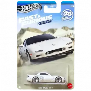 Hot Wheels Silver Series Fast & Furious 1995 Mazda RX7 - HNR88-JKX16