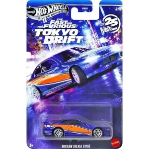 Hot Wheels Silver Series FF Tokyo Drift Nissan Silvia HNR88 - JKX06