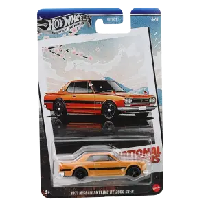 Hot Wheels Silver Series National Icons 1971 Nissan Skyline HT 2000 GT-R