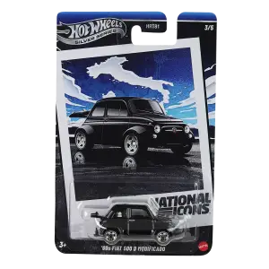 Hot Wheels Silver Series National Icons 60s Fiat 500 D Modificado