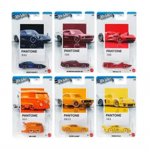 Hot Wheels Silver Series Pantone Set JKY47-979A - 6lı Koleksiyon Seti