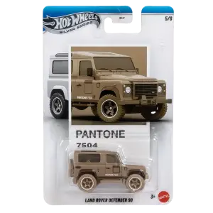 Hot Wheels Silver Series Pantone, Land Rover Defender 90