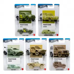 Hot Wheels Silver Series Pantone Set JKY47-979B - 5li Koleksiyon Seti