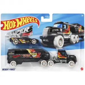 Hot Wheels Taşıyıcı Tırlar Desert Force -  BDW51
