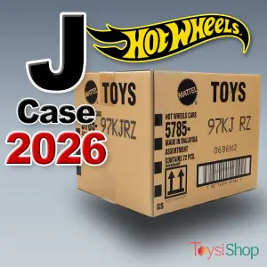 Hot Wheels Tekli Arabalar 2026 J Case - 72 Adetlik Kutu