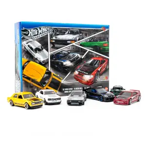 Hot Whels Silver Series Japon Temalı 6lı Arabalar JBY77