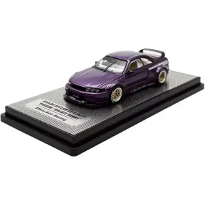 Inno 1/64 Nissan Skyline GT-R (R33) PANDEM ROCKET BUNNY Purple IN64-R33P-PPL