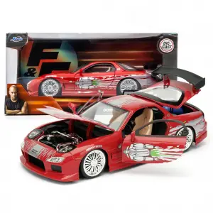 Jada 1:24 Doms Mazda RX-7 - 253203033