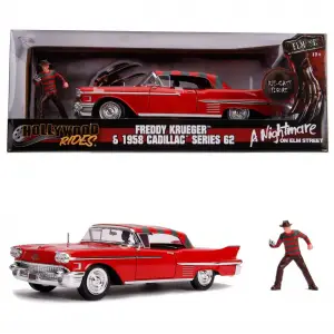 Jada - 1:24 Freddy Krueger & 1958 Cadillac Series 62 - 253255004