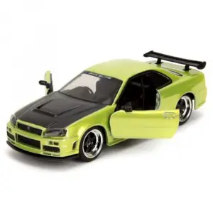 Jada Pink Slips 1:32 2002 Nissan Skyline GT-R (R-34)- 253292000