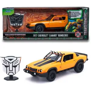 Jada Transformers 1977 Chevrolet Camaro Bumblebee Diecast Model Araba