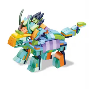 Kızılkaya Lego - Dinosaur 6 Farklı Dinozor Blok Oyuncak Yapım Seti - SM2550