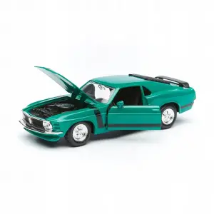Maisto 1:24 1970 Ford Mustang Boss 302 Yeşil - 31943