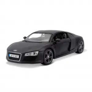 Maisto 1:24 Audi R8 Siyah Metal Model Araba - 31281