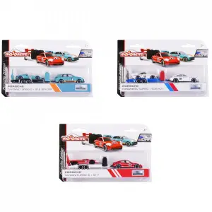 Majorette Porsche Motorsport Race Trailer Set Diecast Model Araba - 212053112