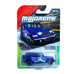 Majorette Racing Jeep Wrangler 4xE Diecast Model Araba