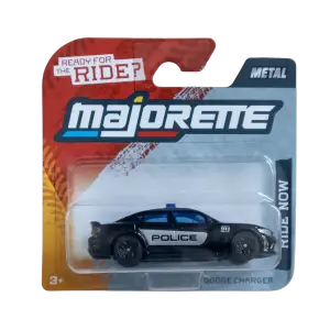 Majorette Street Cars Dodge Charger Police Diecast Model Araba