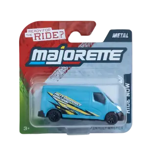 Majorette Street Cars Renault Master Mavi Diecast Model Araba