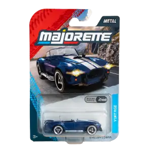 Majorette Vintage Shelby Cobra Diecast Model Araba