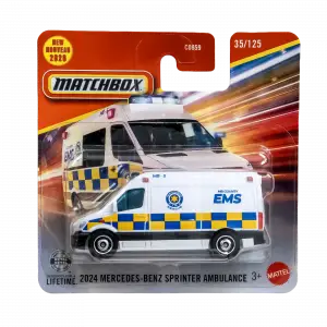 Matchbox 2024 Mercedes-Benz Sprinter Ambulance - 35