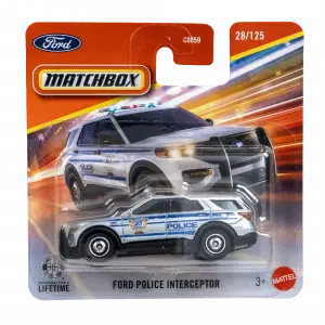 Matchbox Ford Police Interceptor - 28