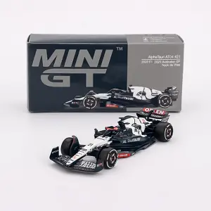 Mini GT 1/64 AlphaTauri AT04 Nyck de Vries 2023 F1 2023 Australian GP - MGT00727