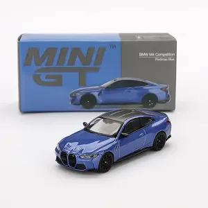Mini GT 1/64 BMW M4 Competition (G82) Portimao Blue - MGT00845