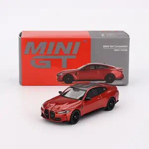 MINI GT: 1/64 BMW M4 Competition (G82) Sakhir Orange - MGT00811