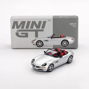 MINI GT: 1/64 BMW Z8 Silver - MGT00998