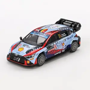 Mini GT 1/64 Hyundai i20 N Rally1 Hybrid 2024 Rallye Monte-Carlo Winner MGT00871