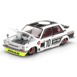 Mini GT 1/64 KaidoHouse Datsun 510 Street Team XMM V1 - KHMG176