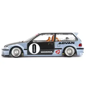 Mini GT 1/64 KaidoHouse Honda Civic (EF) Kaido Roulette V1 - KHMG179