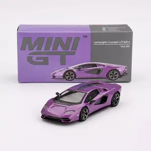 Mini GT 1/64 Lamborghini Countach LPI 800-4 Viola 30th MGT00865