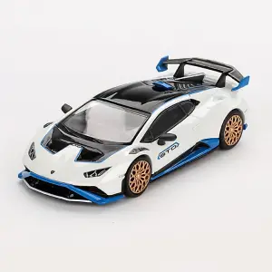 MINI GT: 1/64 Lamborghini Huracán STO  Bianco Asopo - MGT00788