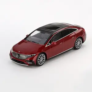 Mini GT 1/64 Mercedes-Benz EQS 580 4MATIC Red Metallic - MGT00970