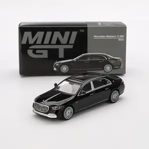 MINI GT: 1/64 Mercedes-Maybach S 680 Black - MGT00977