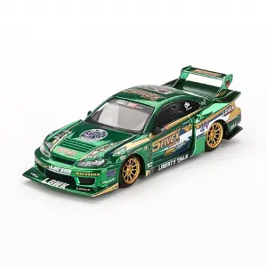 Mini GT 1/64 Nissan LB-Super Silhouette S15 SILVIA LBWK 2024 Fausto Racing MGT00858-BL