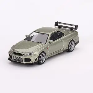 Mini GT Nissan Skyline GT-R (R34) Tommykaira R-z Millenium Jade - MGT00697