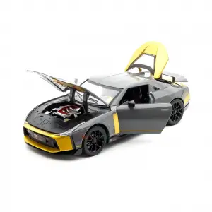 MINIAUTO 1:24 Nissan GT-R50 Italdesign Diecast Model Araba Gri - 24243G