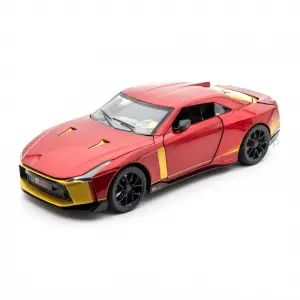 MINIAUTO 1:24 Nissan GT-R50 Italdesign Diecast Model Araba Kırmızı - 24243K