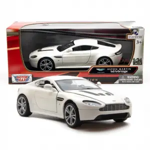 Motormax 1:24 Aston Martin V12 Vantage Diecast Model Araba Beyaz - 73357