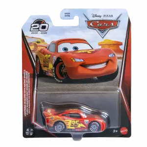 Disney Pixar Cars - Lightning McQueen With Racing Wheels - FLM20