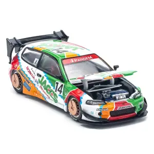 Pop Race 1/64 Pandem Civic EG6 PR64-128
